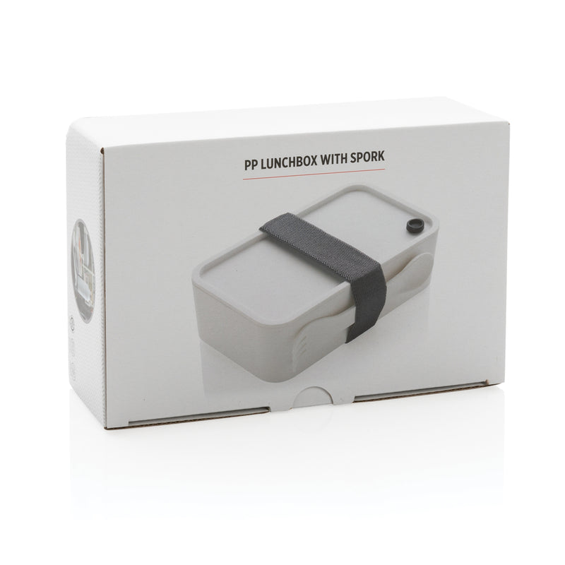 Load image into Gallery viewer, PP lunchbox with spork - Custom Wood Designs