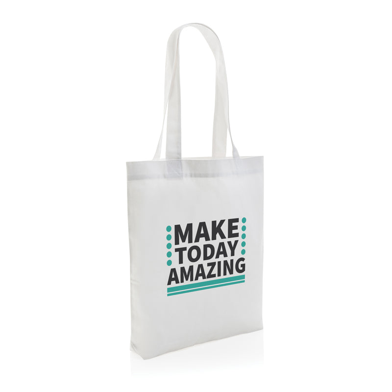 Load image into Gallery viewer, 285gsm rcanvas tote bag undyed - Custom Wood Designs