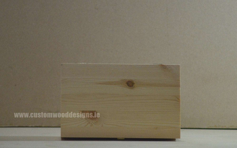 Load image into Gallery viewer, Pine Wood Chest CB2 26 X 16 X 13,5 cm Chest Box pin chest-box-unbranded-pine-wood-chest-cb2-26-x-16-x-13-5-cm-53611788075351