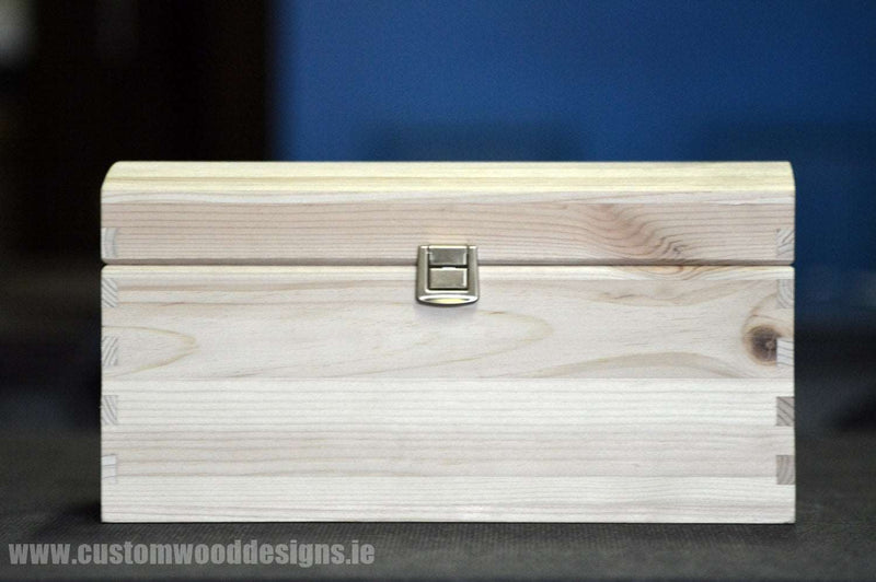 Load image into Gallery viewer, Pine Wood Chest CB5 35 X 25 X 18,5 cm Chest Box pin bedroom deco box box with lid chest container lock room deco wood wooden chest-box-unbranded-pine-wood-chest-cb5-35-x-25-x-18-5-cm-53611772805463