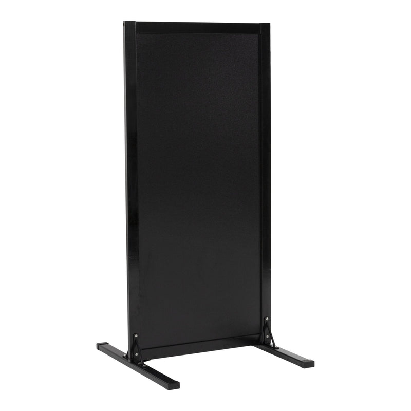 Load image into Gallery viewer, Pavement stand Black Metal 117x56x60cm Custom Wood Designs default-title-pavement-stand-black-metal-117x56x60cm-53612350898519