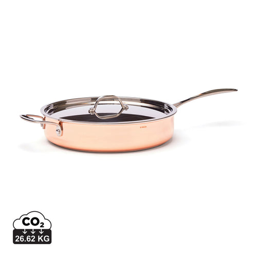 Copper sauté pan - Custom Wood Designs