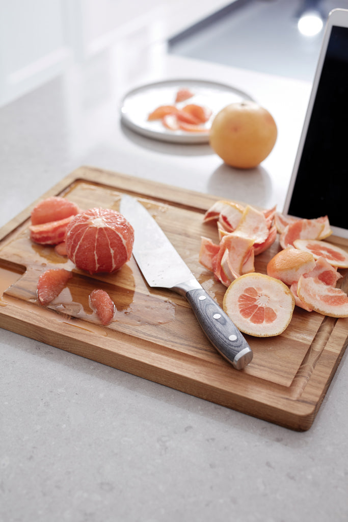 Load image into Gallery viewer, Buscot Utility Cutting Board - Custom Wood Designs
