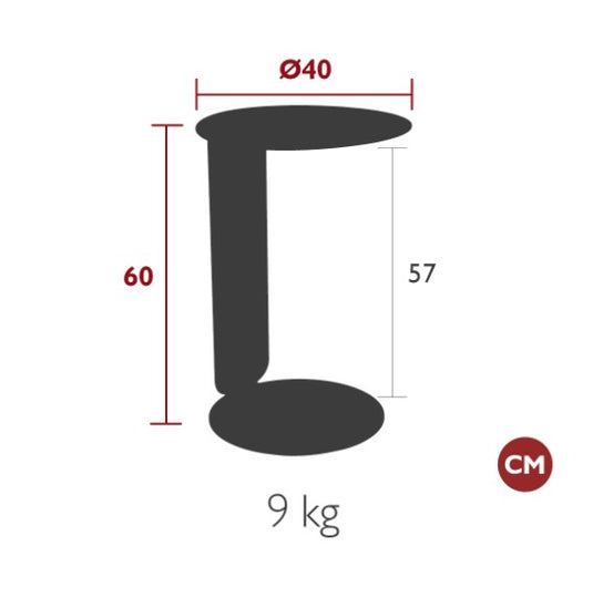 Bebop Offset Table - Custom Wood Designs