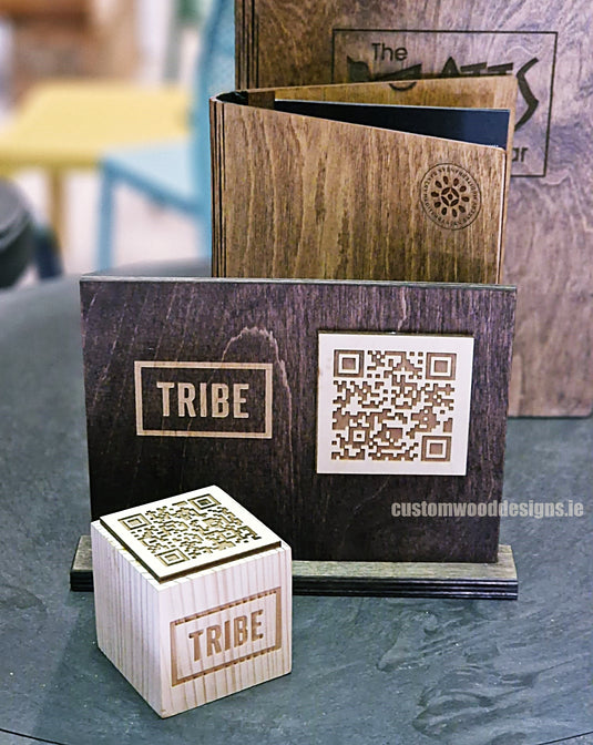 QR Code Block Natural 3 sides Branded 10-1000 Custom Wood Designs CUSTOM_3_600209cf-2770-4b1c-b045-53d43602a31a