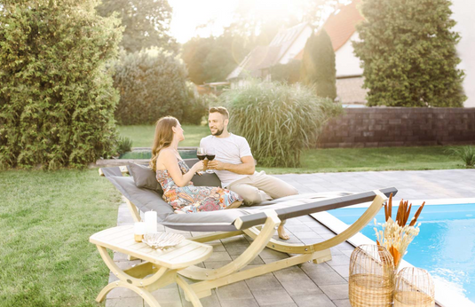 Lounge Bed – XXL Floating Garden Lounger with FSC® Wooden Frame - Custom Wood Designs Lounge Bed – XXL Floating Garden Lounger with FSC® Wooden Frame made from [material] –  [use_case] | Custom Wood Designs