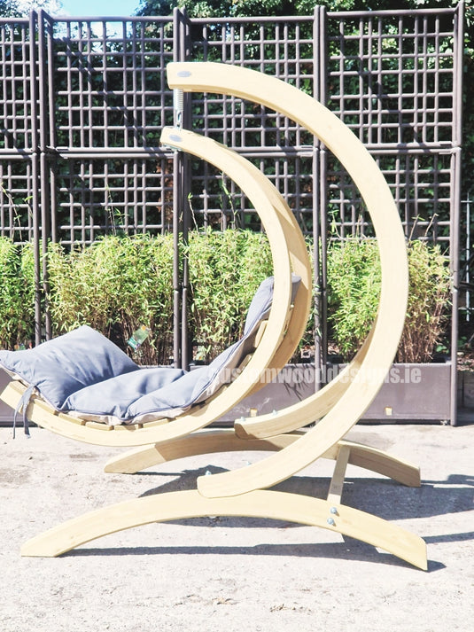 Swing Lounger & Stand - Custom Wood Designs