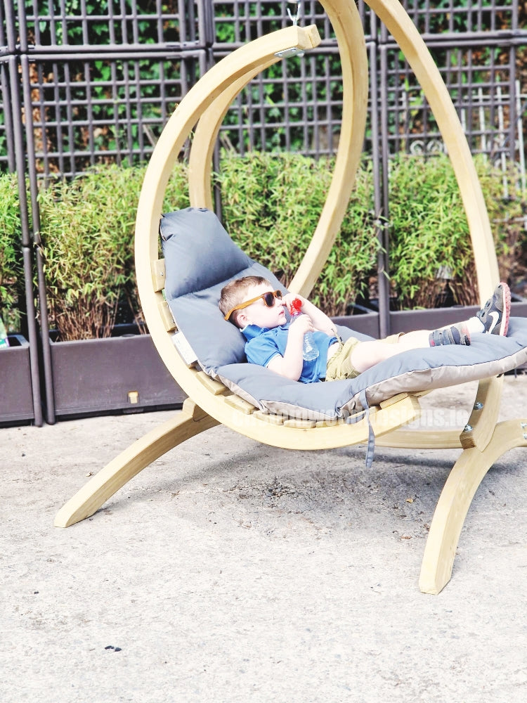 Load image into Gallery viewer, Swing Lounger &amp; Stand - Custom Wood Designs
