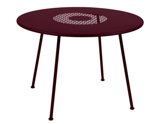 LORETTE Round Garden Table Ø110 CM - Custom Wood Designs LORETTE Round Garden Table Ø110 CM made from [material] –  [use_case] | Custom Wood Designs