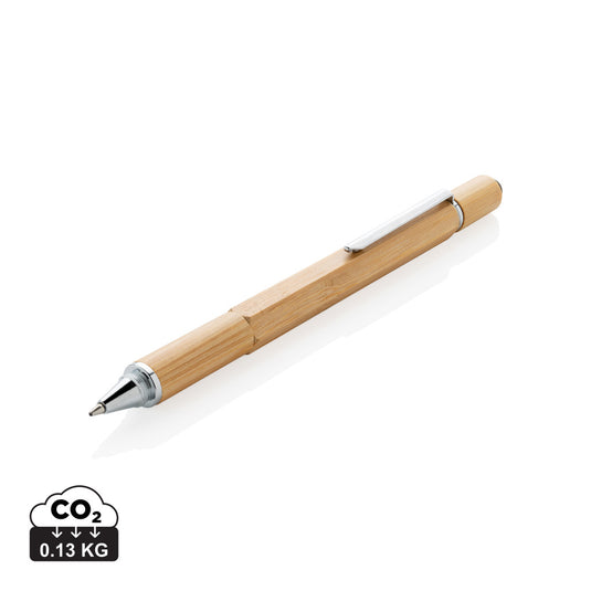 Bamboo 5-in-1 toolpen - Custom Wood Designs