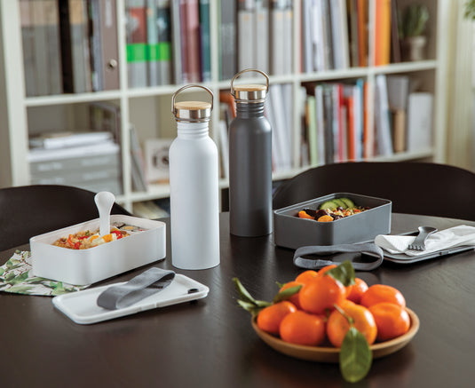 PP lunchbox with spork - Custom Wood Designs