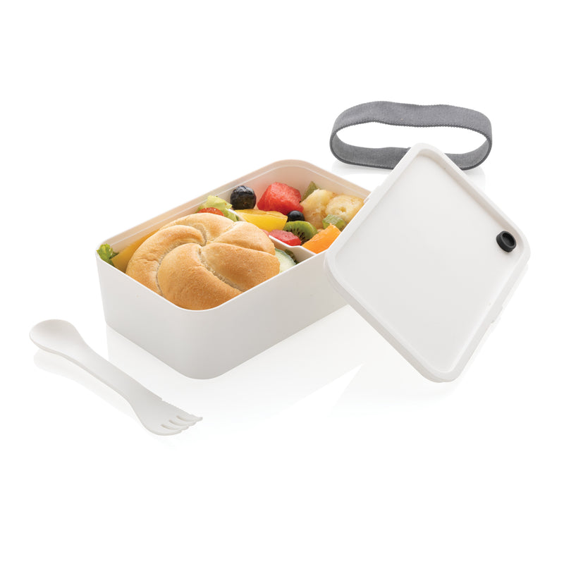 Load image into Gallery viewer, PP lunchbox with spork - Custom Wood Designs
