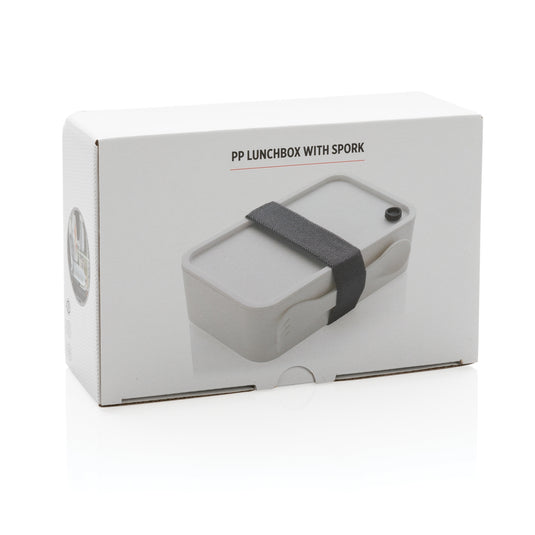 PP lunchbox with spork - Custom Wood Designs