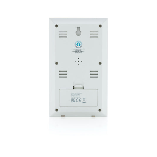 Utah RCS rplastic and bamboo weather station - Custom Wood Designs