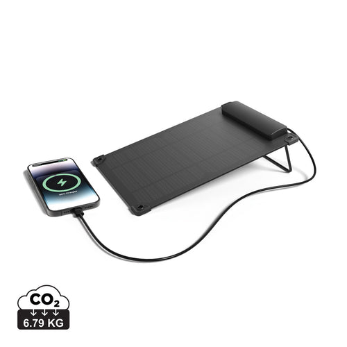 Solarpulse rplastic portable solar panel 5W - Custom Wood Designs