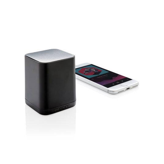 Light up logo wireless speaker - Custom Wood Designs