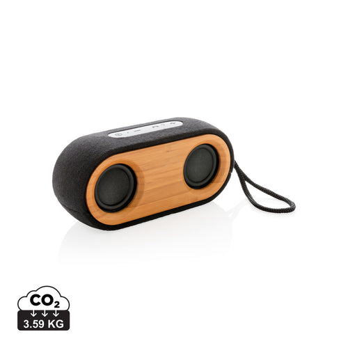 Bamboo X double speaker - Custom Wood Designs
