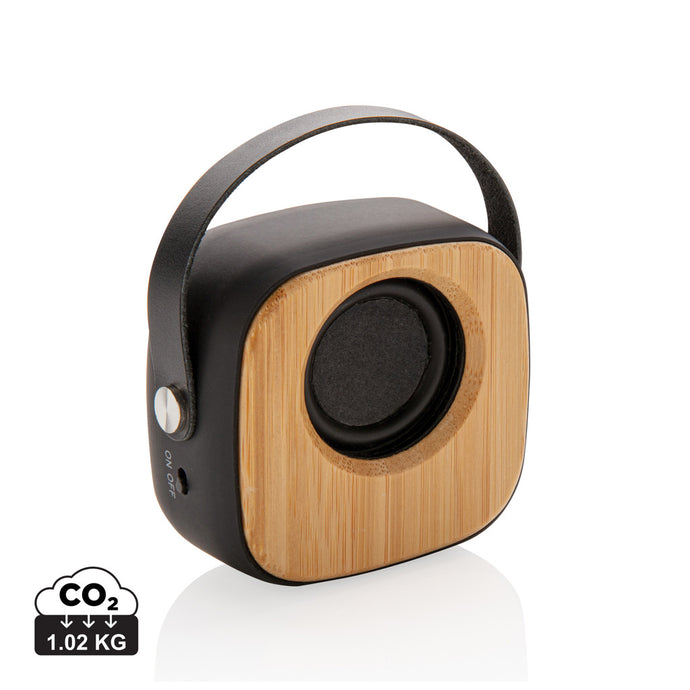 Bamboo 3W Wireless Fashion Speaker - Custom Wood Designs