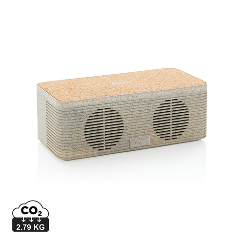 Wheatstraw wireless charging speaker - Custom Wood Designs