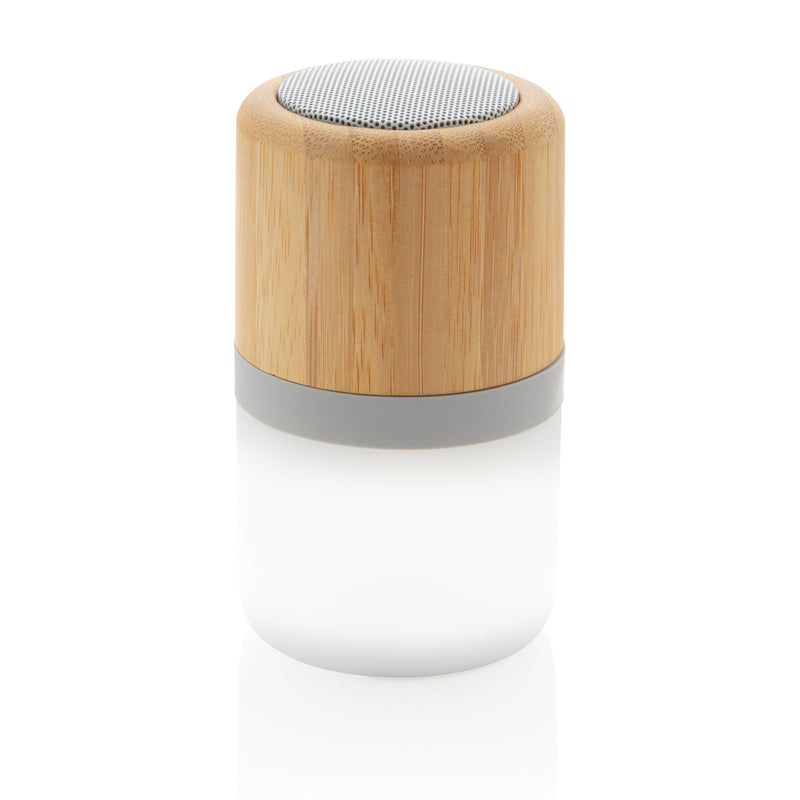 Load image into Gallery viewer, Bamboo colour changing 3W speaker light - Custom Wood Designs
