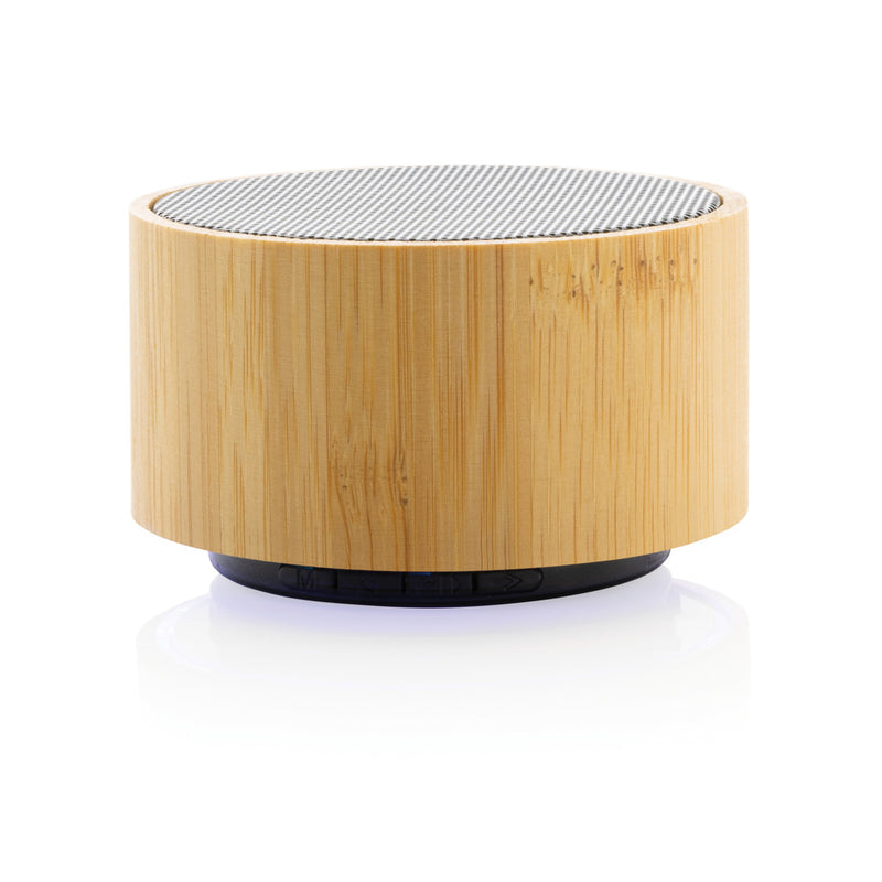 Load image into Gallery viewer, RCS recycled plastic and bamboo 3W wireless speaker - Custom Wood Designs

