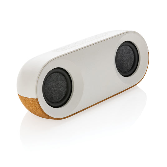 Oregon RCS recycled plastic and cork 10W speaker - Custom Wood Designs