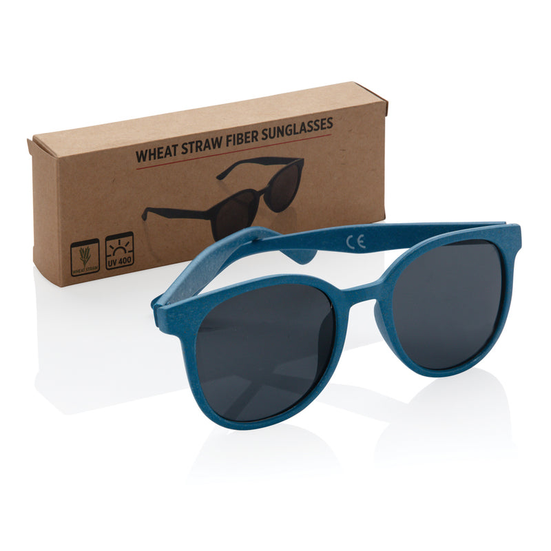 Load image into Gallery viewer, Wheat straw fibre sunglasses - Custom Wood Designs
