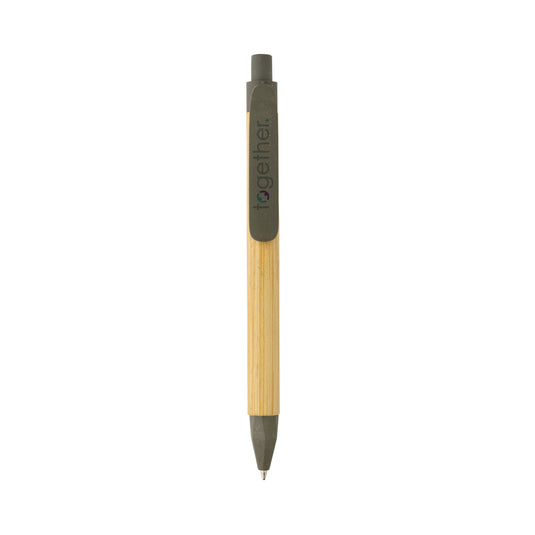Write responsible recycled paper barrel pen - Custom Wood Designs