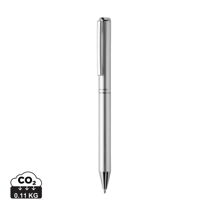 Swiss Peak Cedar RCS certified recycled aluminium pen - Custom Wood Designs