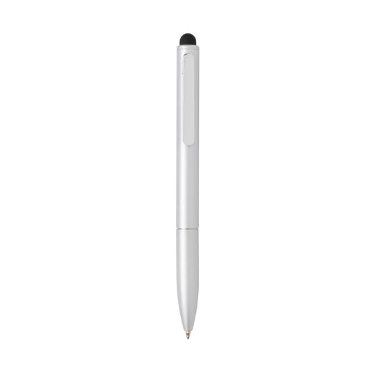 Kymi RCS certified recycled aluminium pen with stylus - Custom Wood Designs
