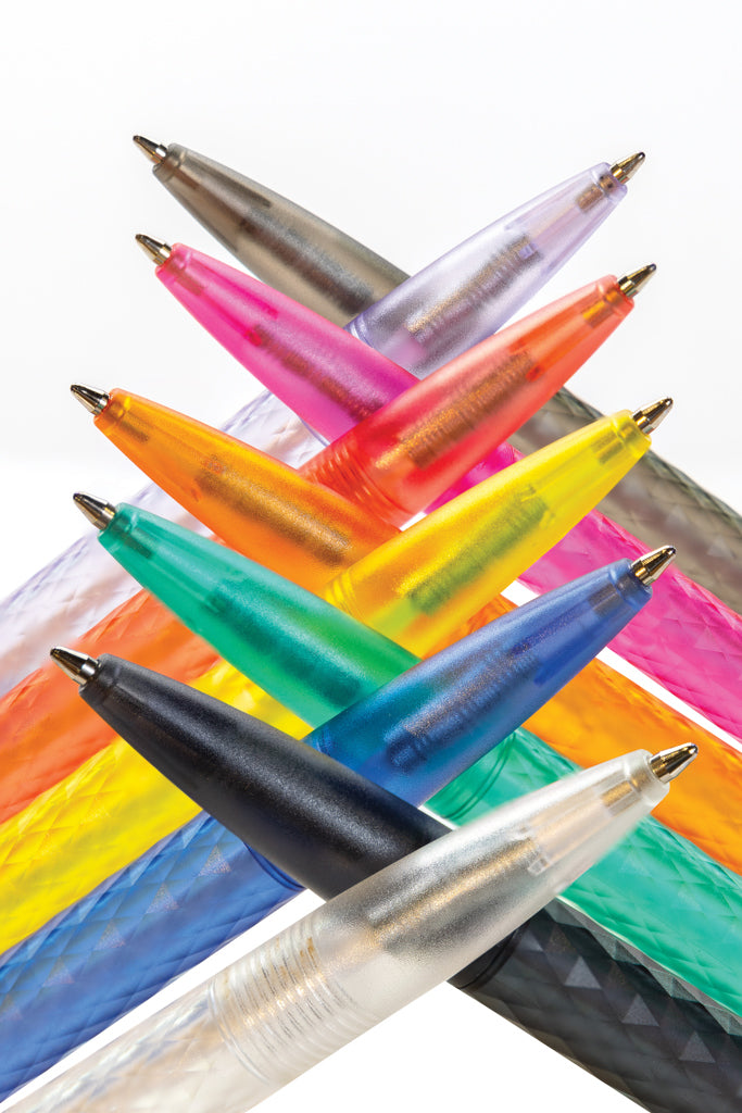 Load image into Gallery viewer, X3 GRS recycled PC plastic pen frosted - Custom Wood Designs
