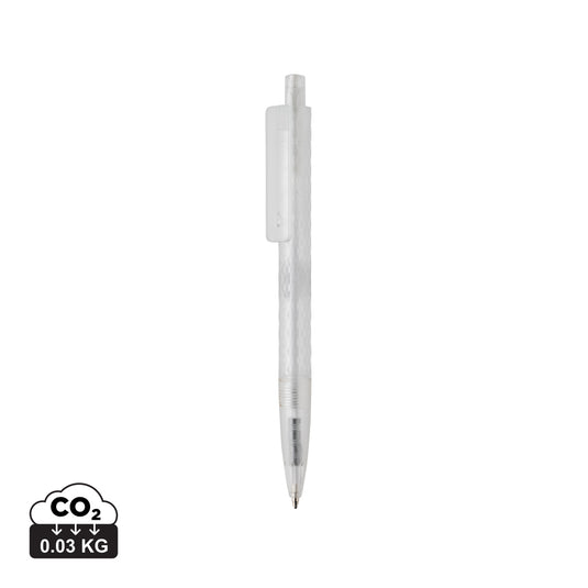 X3 GRS recycled PC plastic pen frosted - Custom Wood Designs