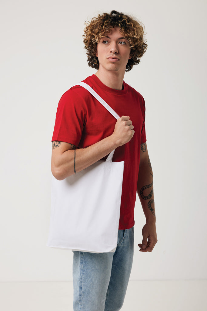 Load image into Gallery viewer, 285gsm rcanvas tote bag undyed - Custom Wood Designs
