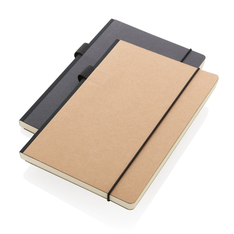 Load image into Gallery viewer, A5 deluxe kraft hardcover notebook - Custom Wood Designs
