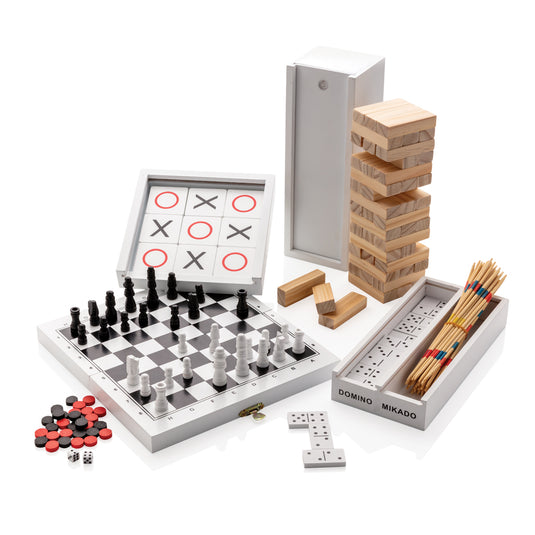 Deluxe 3-in-1 boardgame in box - Custom Wood Designs
