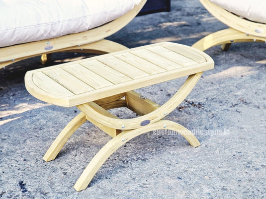 Siena Lounge Set with Tavolino Table - Custom Wood Designs Siena Lounge Set with Tavolino Table made from [material] –  [use_case] | Custom Wood Designs