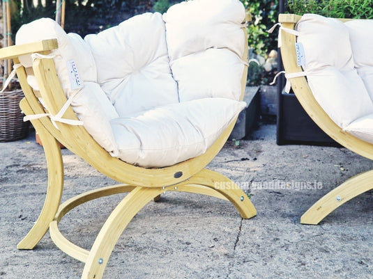 Siena Lounge Set with Tavolino Table - Custom Wood Designs Siena Lounge Set with Tavolino Table made from [material] –  [use_case] | Custom Wood Designs