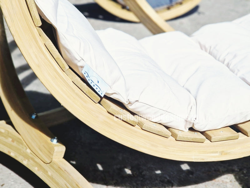 Load image into Gallery viewer, Swing Lounger &amp; Stand Set - Custom Wood Designs Swing Lounger &amp; Stand Set made from [material] –  [use_case] | Custom Wood Designs
