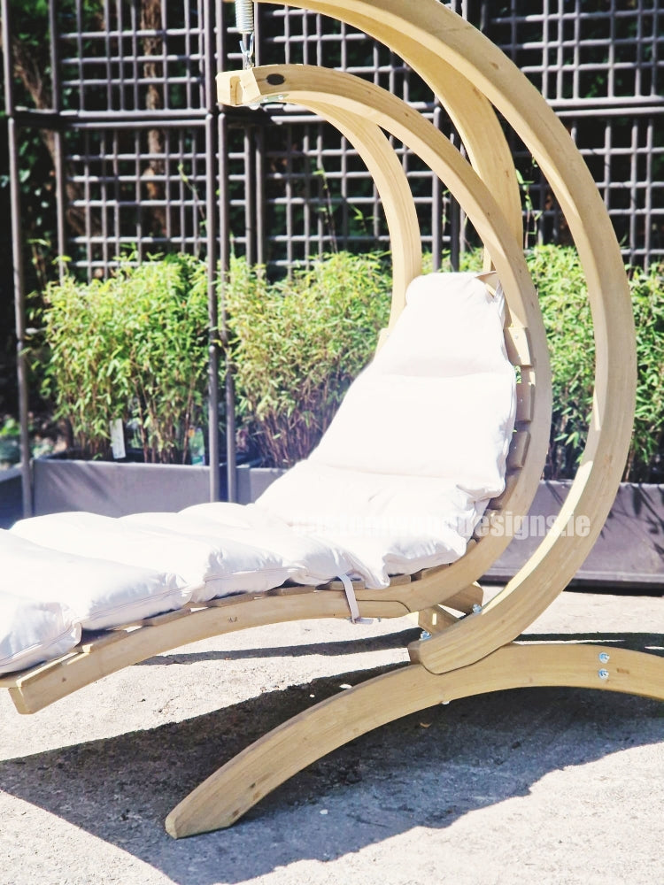 Load image into Gallery viewer, Swing Lounger &amp; Stand Set - Custom Wood Designs Swing Lounger &amp; Stand Set made from [material] –  [use_case] | Custom Wood Designs
