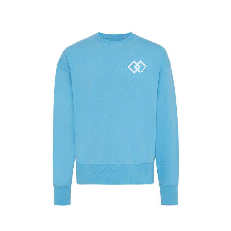 Load image into Gallery viewer, Kruge relaxed recycled cotton crew neck - Custom Wood Designs
