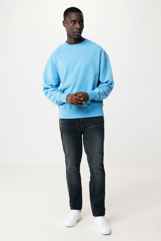 Kruge relaxed recycled cotton crew neck - Custom Wood Designs
