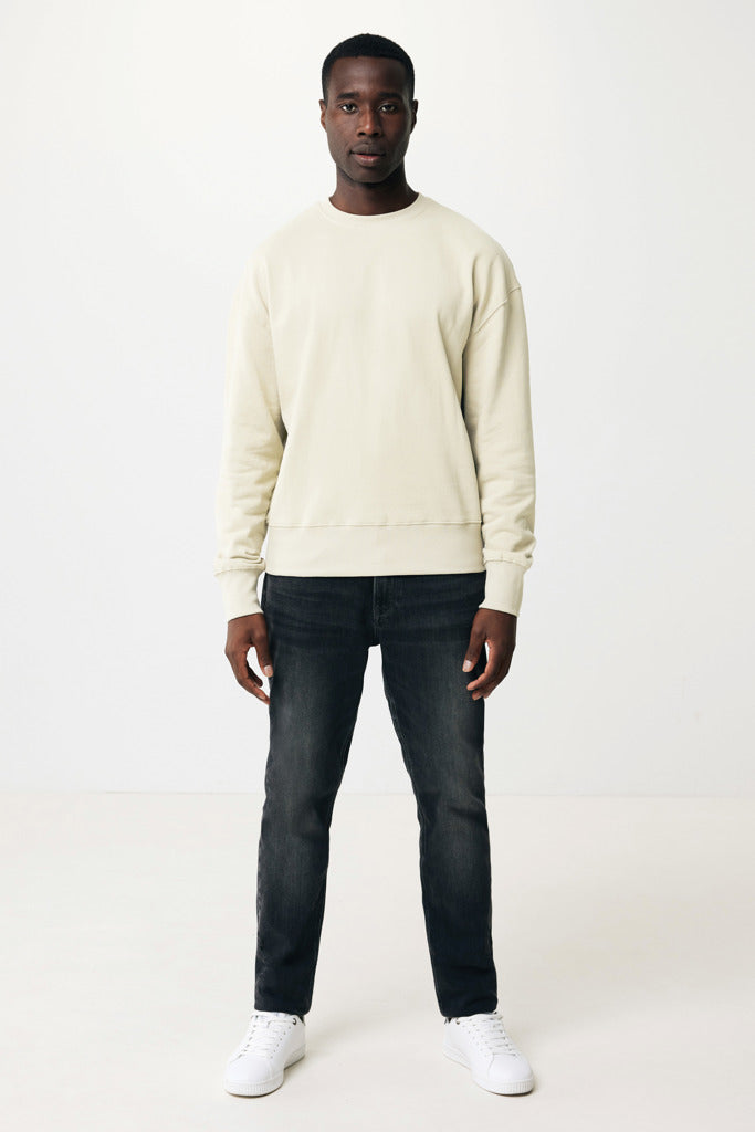 Load image into Gallery viewer, Kruge relaxed recycled cotton crew neck - Custom Wood Designs
