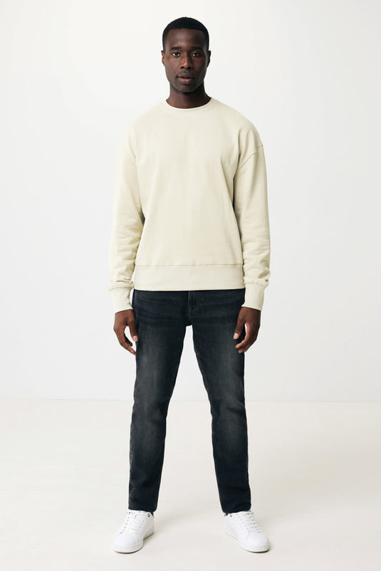 Kruge relaxed recycled cotton crew neck - Custom Wood Designs