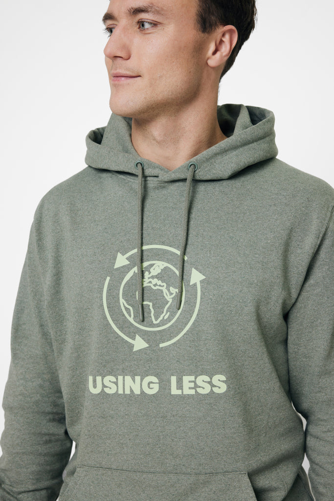 Load image into Gallery viewer, Torre recycled cotton hoodie undyed - Custom Wood Designs
