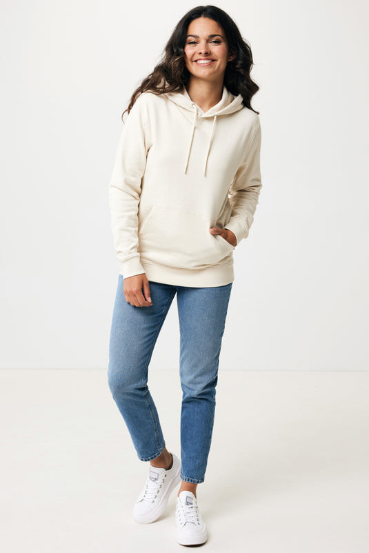Torre recycled cotton hoodie undyed - Custom Wood Designs