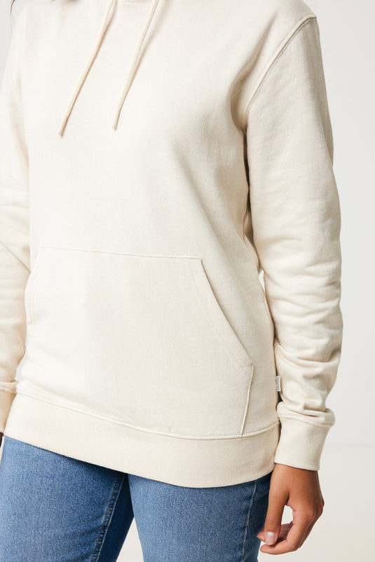 Torre recycled cotton hoodie undyed - Custom Wood Designs