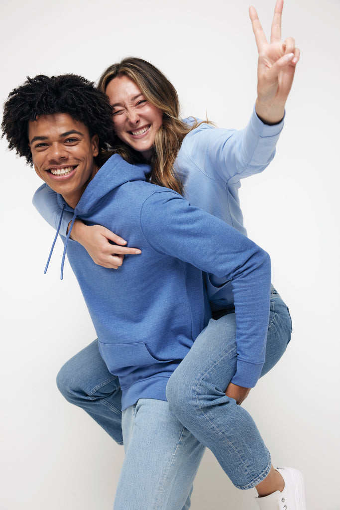 Load image into Gallery viewer, Torre recycled cotton hoodie undyed - Custom Wood Designs
