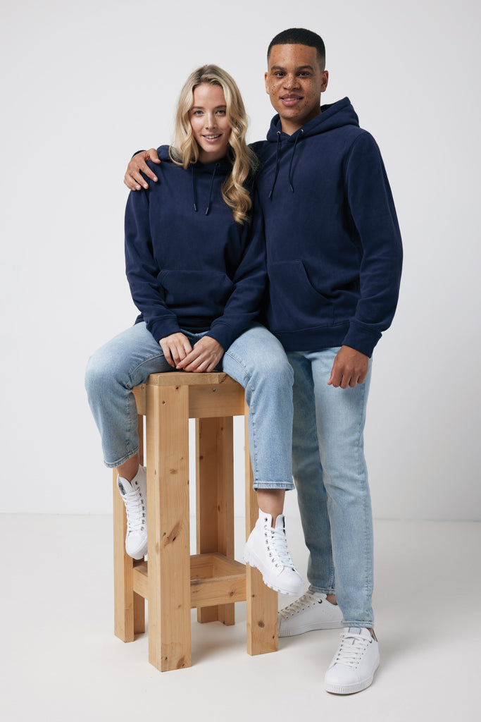 Load image into Gallery viewer, Trivo recycled polyester microfleece hoodie - Custom Wood Designs
