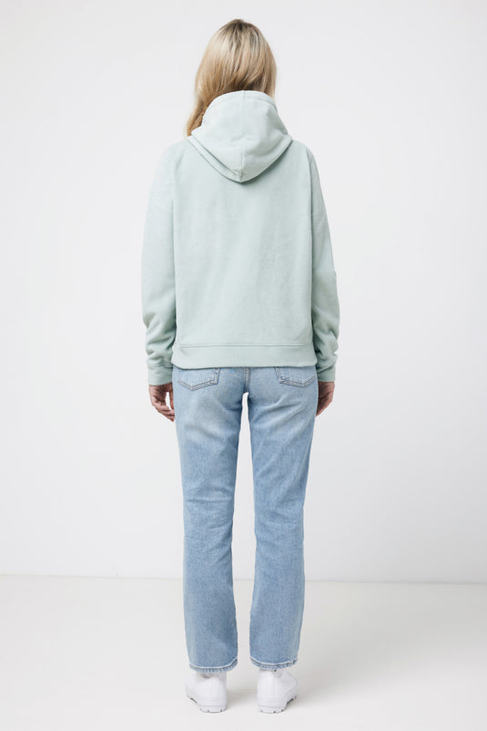 Trivo recycled polyester microfleece hoodie - Custom Wood Designs