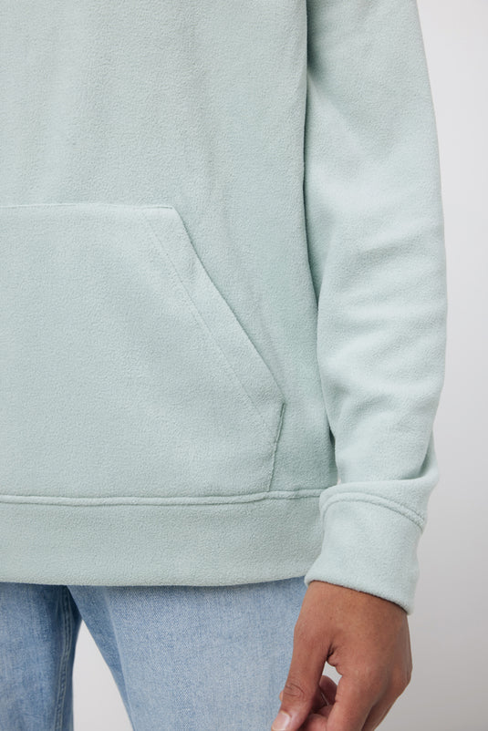 Trivo recycled polyester microfleece hoodie - Custom Wood Designs